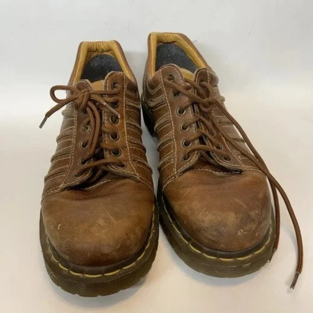 Dr. Martens Air Wear AW004 Keith LugSole Chunky Oxford Shoe Men 11 China Leather